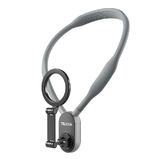 Support Téléphone Magnétique Tour de Cou 360° – POV Ajustable iPhone & Android