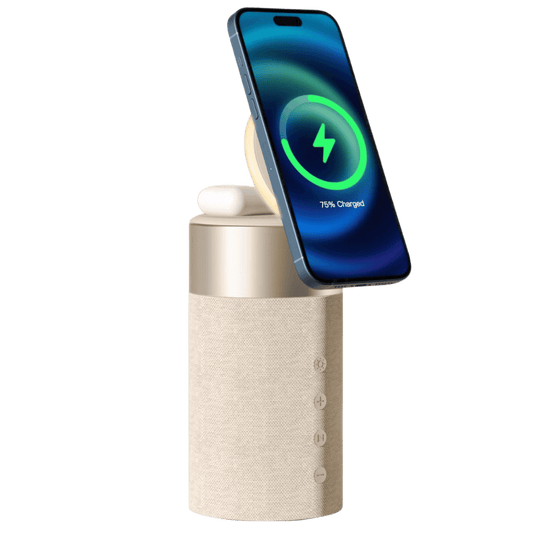 Enceinte Bluetooth 2-en-1 – Son puissant et recharge rapide pour vos appareils