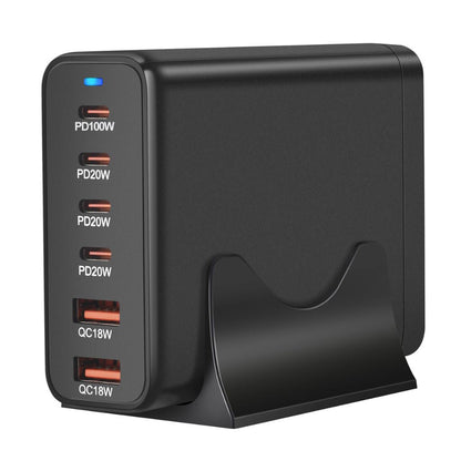 Chargeur GaN 200W à 6 ports USB-C – Recharge ultra-rapide pour tous vos appareils