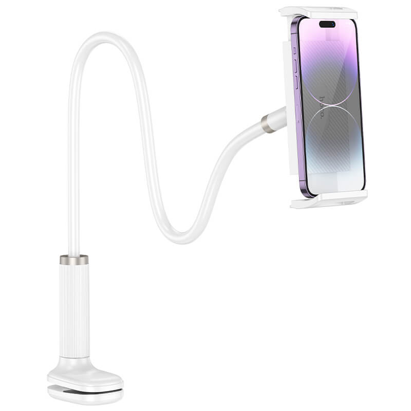 Support de Bureau Rotatif 360° en Alliage d’Aluminium pour Smartphone et Tablette