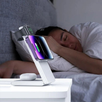 Chargeur rapide 3-en-1 pliable – Chargez iPhone, Watch et AirPods simultanément