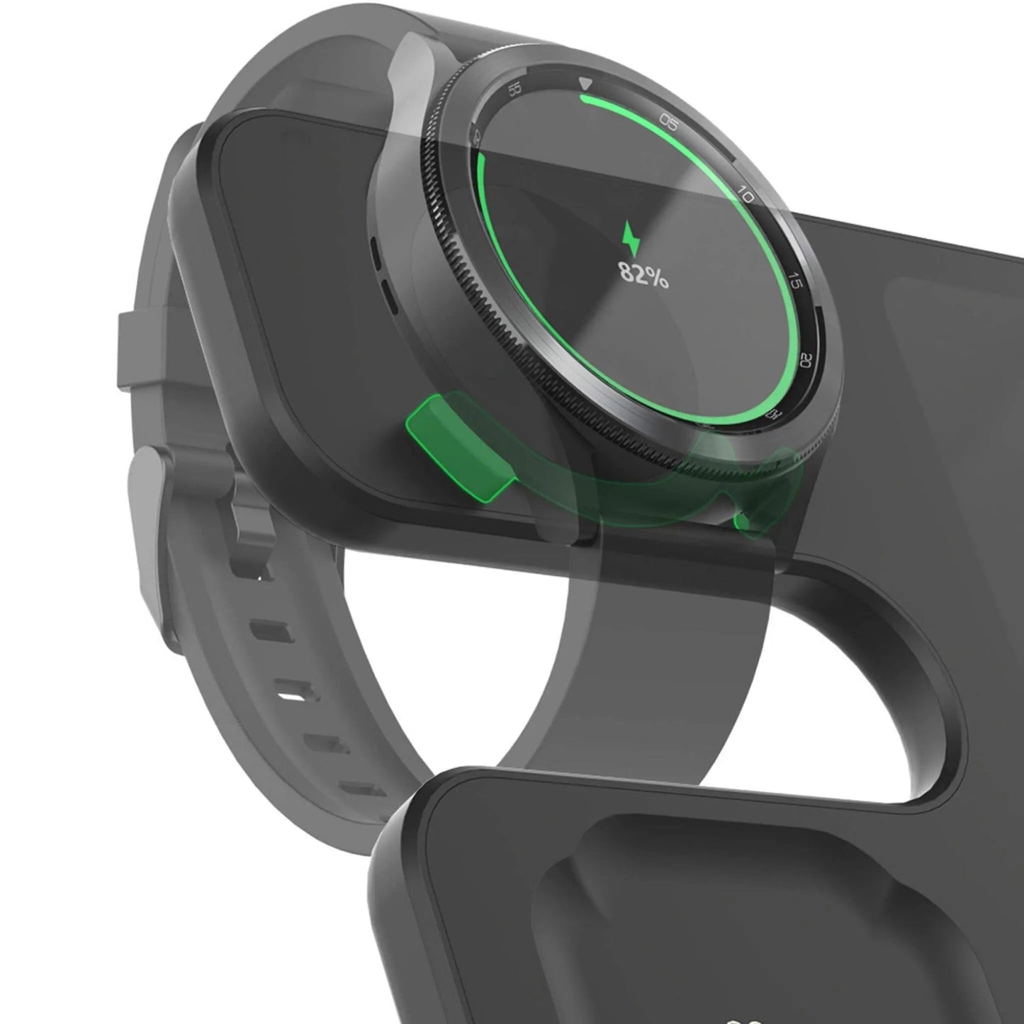 Chargeur sans fil 3-en-1 pour Samsung – Charge rapide pour Galaxy S23/S22/S21, Galaxy Watch et Galaxy Buds