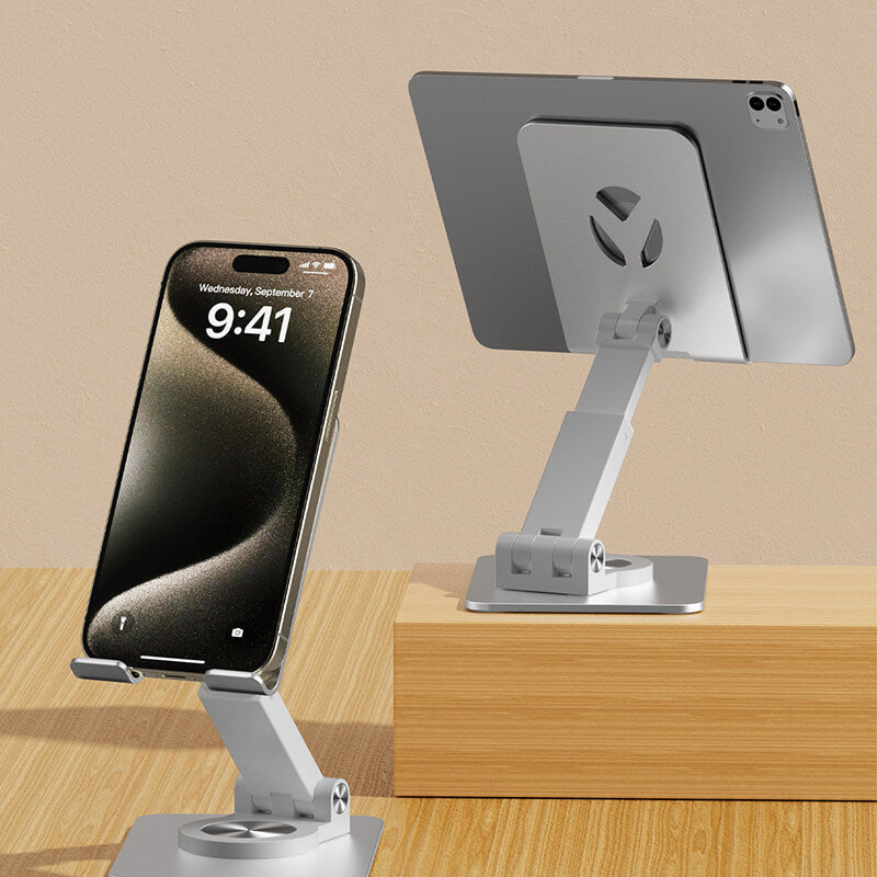 Paristeck – Support Pliable 360° pour Téléphone & Tablette de Bureau