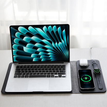 Housse MagSafe Multifonction pour Ordinateur Portable – Charge Sans Fil et Protection