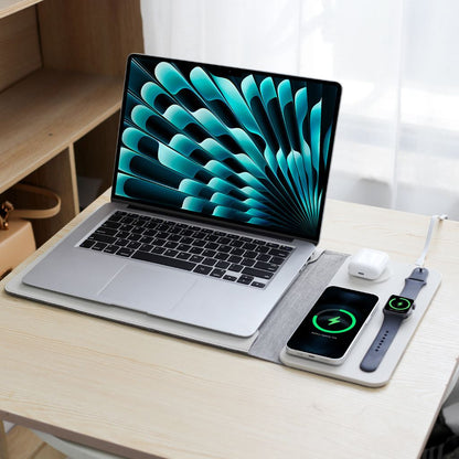 Housse MagSafe Multifonction pour Ordinateur Portable – Charge Sans Fil et Protection