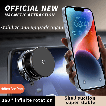 Paristeck Mobie Support Téléphone Voiture Magnétique à Ventouse Ultra-Puissante