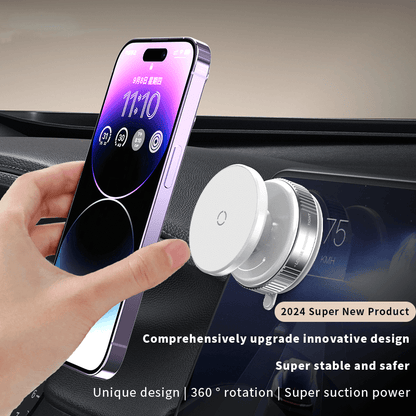 Paristeck Mobie Support Téléphone Voiture Magnétique à Ventouse Ultra-Puissante