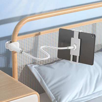 Support de Bureau Rotatif 360° en Alliage d’Aluminium pour Smartphone et Tablette
