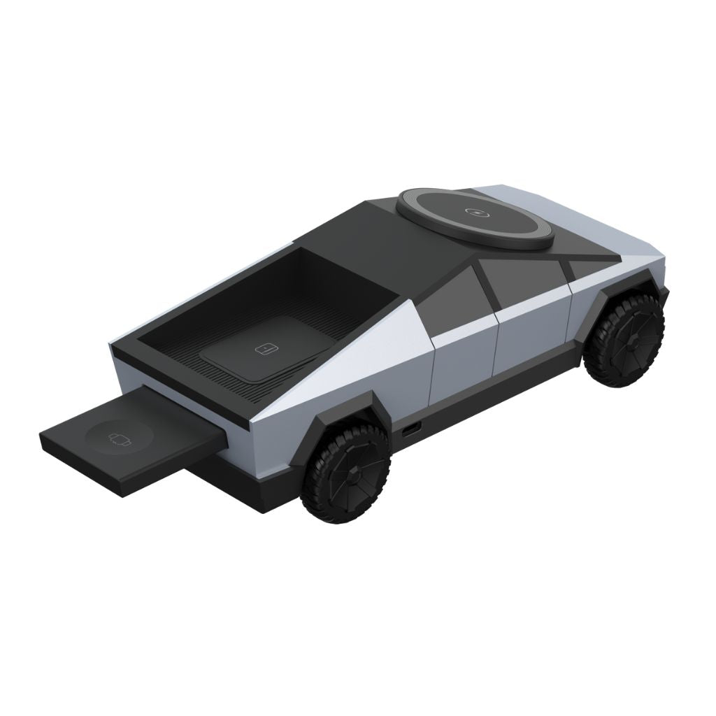 CyberDock 3-en-1 – La station de charge MagSafe futuriste pour iPhone, Apple Watch et AirPods