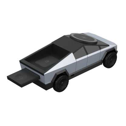 CyberDock 3-en-1 – La station de charge MagSafe futuriste pour iPhone, Apple Watch et AirPods