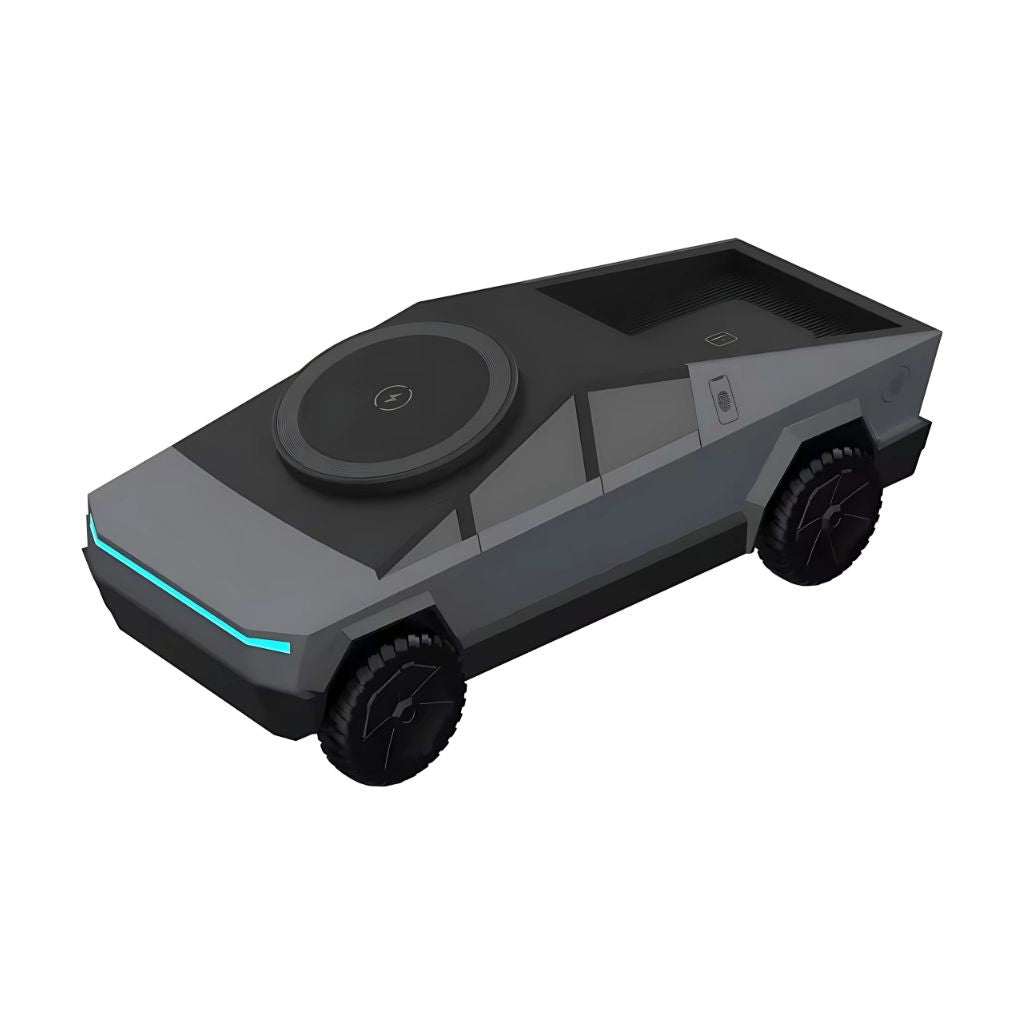 CyberDock 3-en-1 – La station de charge MagSafe futuriste pour iPhone, Apple Watch et AirPods