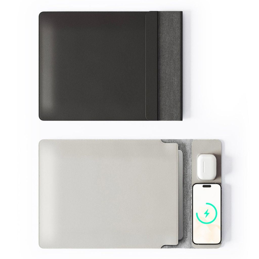 Housse MagSafe Multifonction pour Ordinateur Portable – Charge Sans Fil et Protection