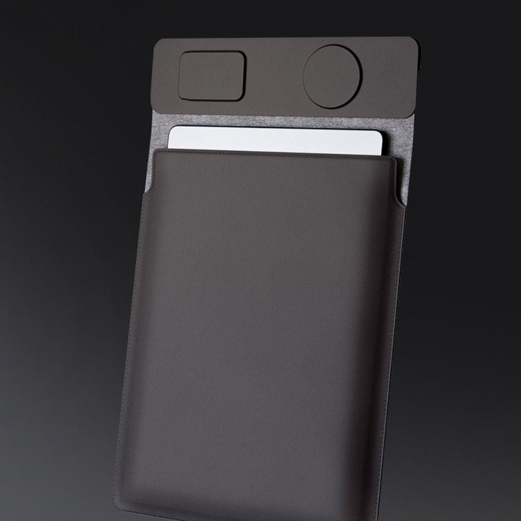 Housse MagSafe Multifonction pour Ordinateur Portable – Charge Sans Fil et Protection