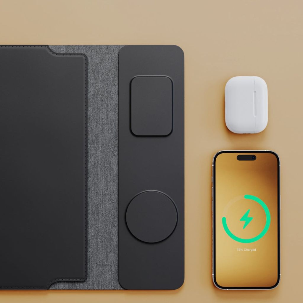 Housse MagSafe Multifonction pour Ordinateur Portable – Charge Sans Fil et Protection