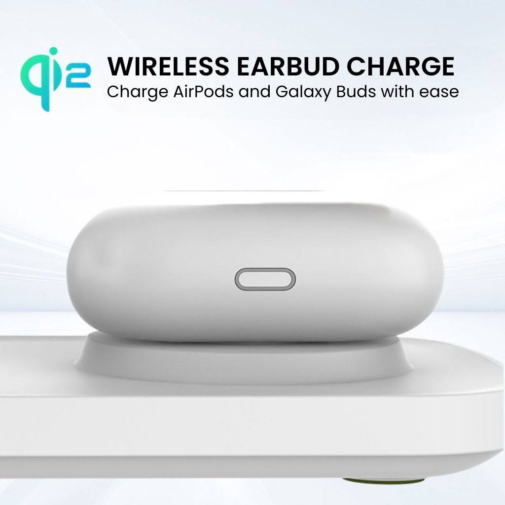 Station de charge 3-en-1 Qi2 – Recharge rapide et sécurisée pour vos appareils