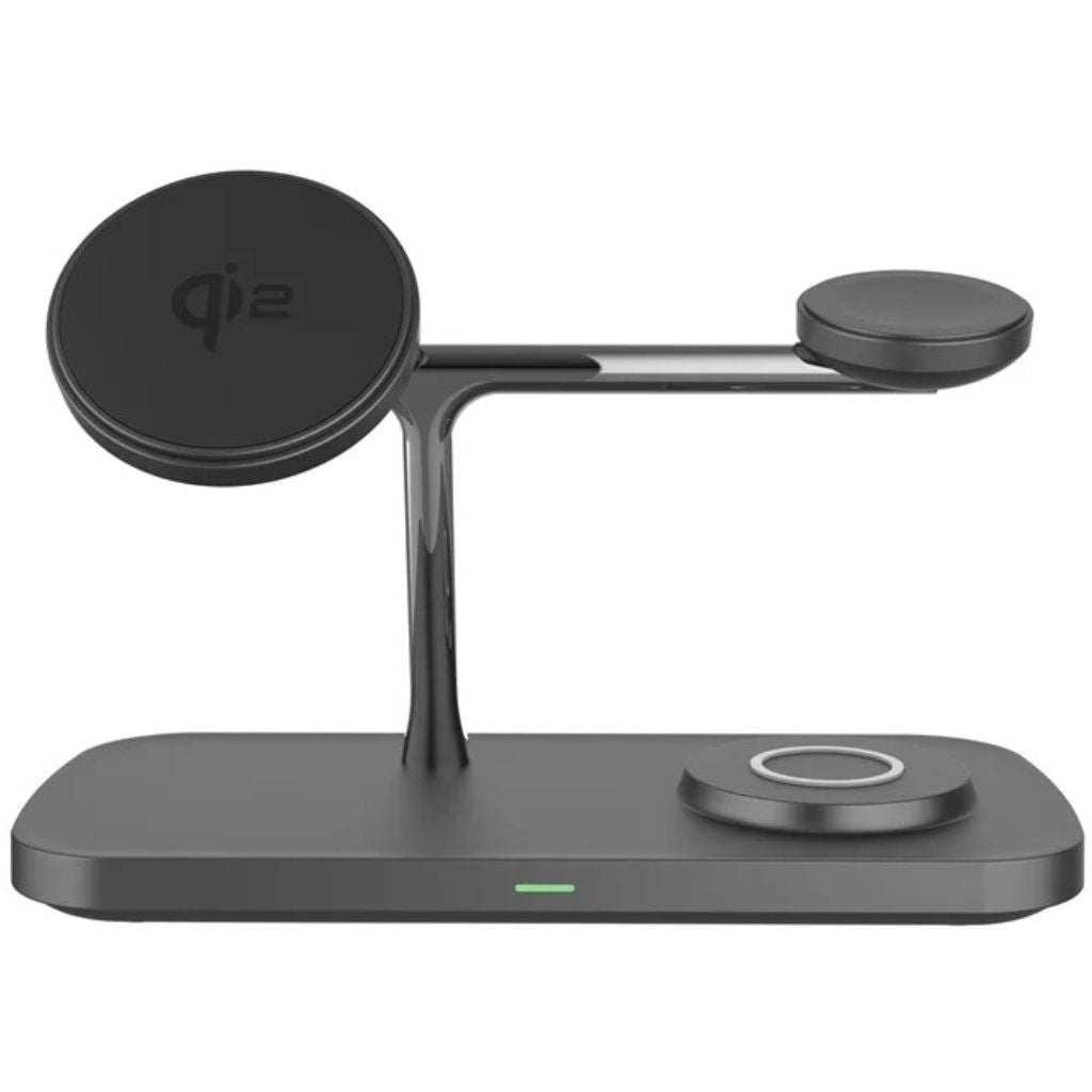 Station de charge 3-en-1 Qi2 – Recharge rapide et sécurisée pour vos appareils