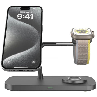 Station de charge 3-en-1 Qi2 – Recharge rapide et sécurisée pour vos appareils