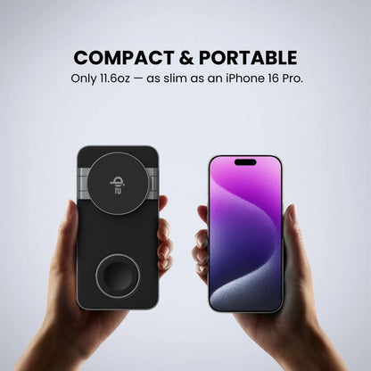 Station Qi2 3-en-1 MagSafe – La solution tout-en-un pour une charge rapide et sécurisée