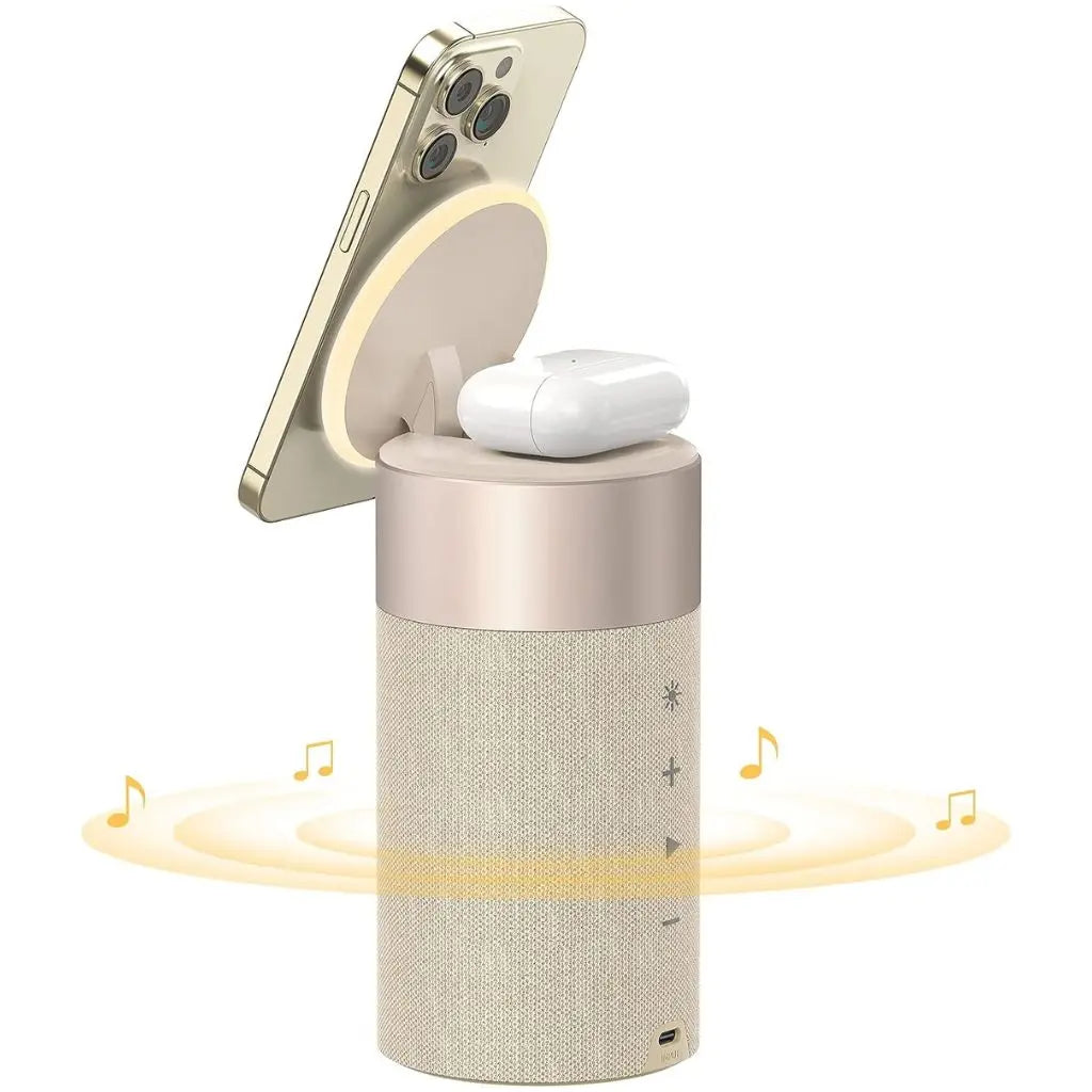 Enceinte Bluetooth 2-en-1 – Son puissant et recharge rapide pour vos appareils